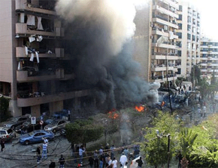 el doble atentado de la Embajada iraní en Beirut Detienen en Líbano a un peligroso terrorista implicado en atentados